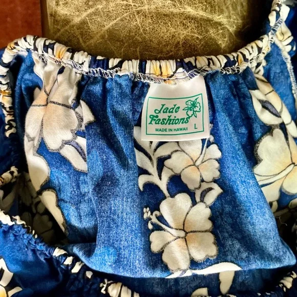 Hawaiian Mumu Maxi Dress - Picture 6 of 7